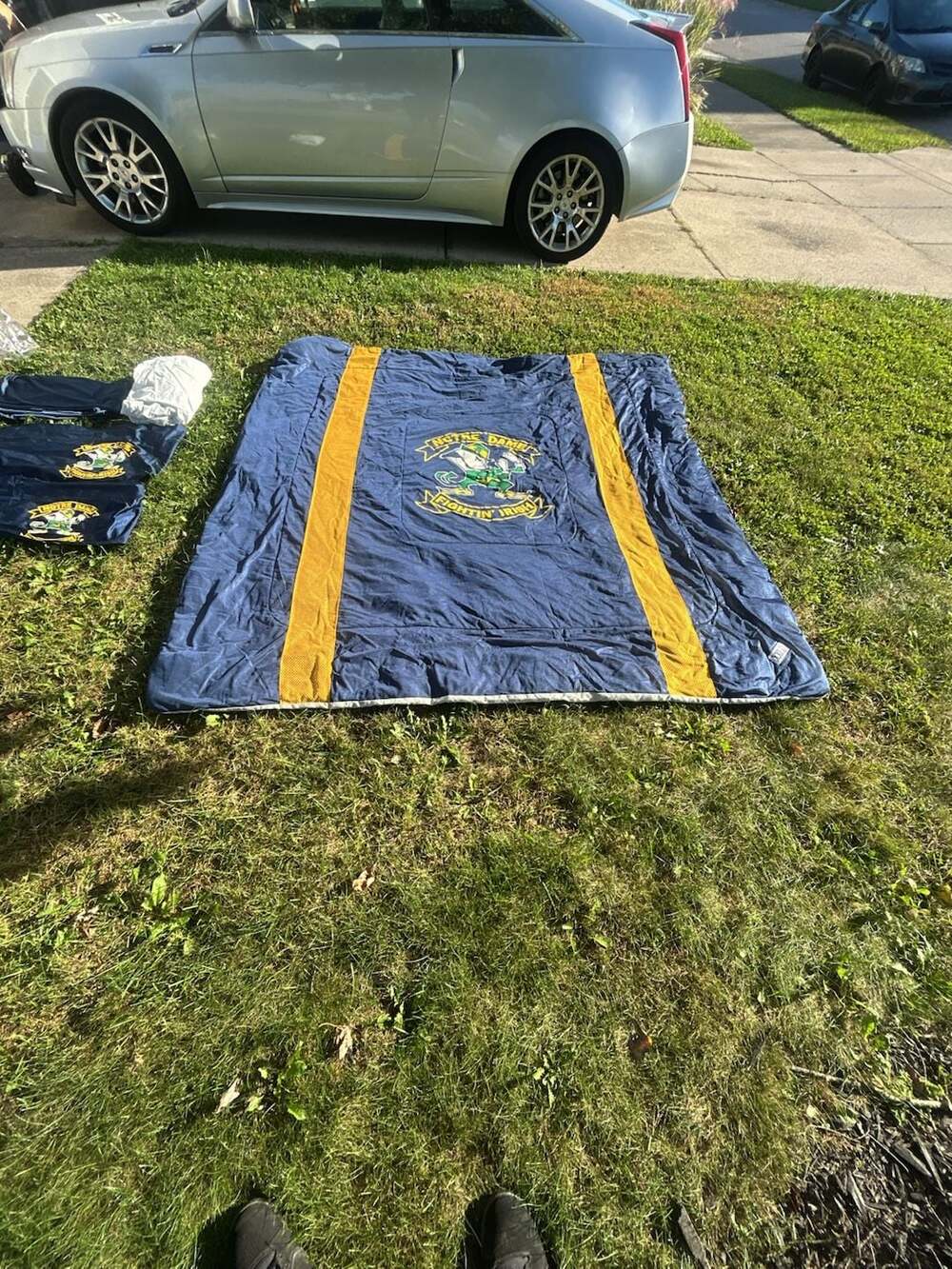 Locker Room Collection Notre Dame Fighting Irish Bedding Set XXL
